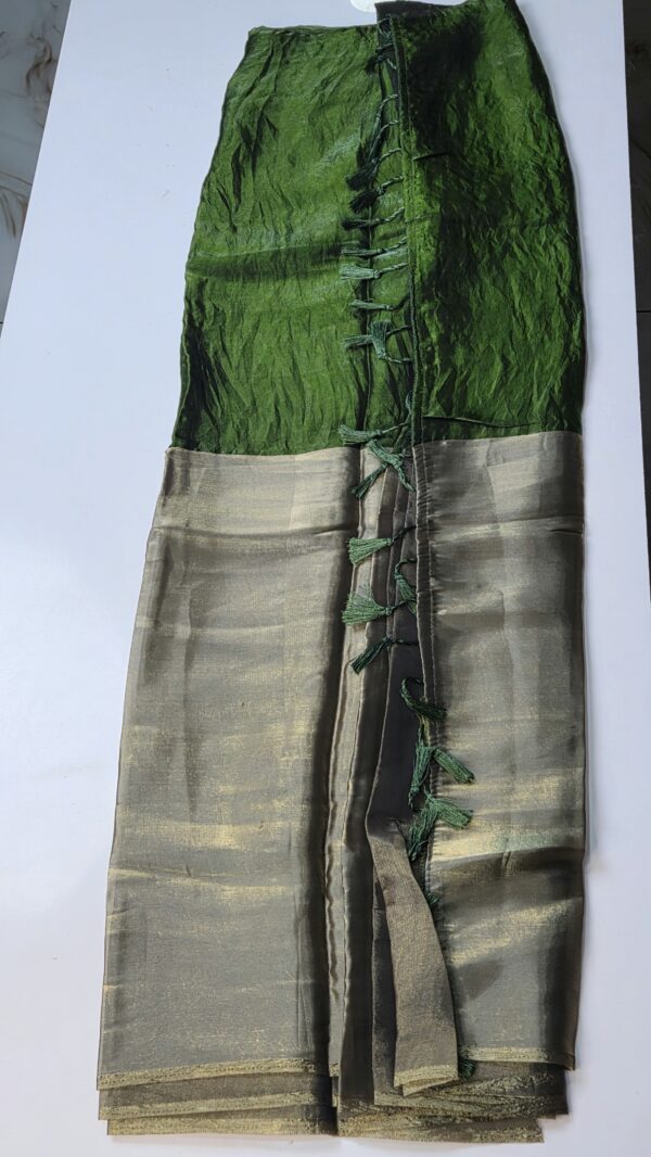 Tissue velvet organza saree..CODE:STV288