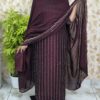 Semi rose silk salwar sets..CODE:SRS291