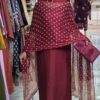 Semi rose silk salwar sets..CODE:SRS302