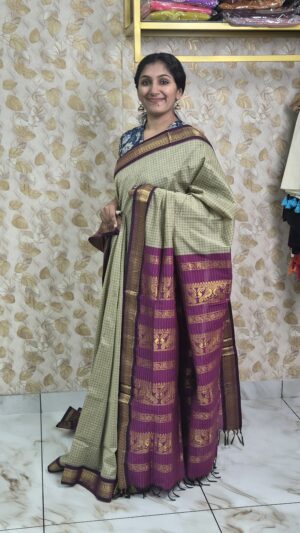 Kalyani cotton saree...CODE:SKC304