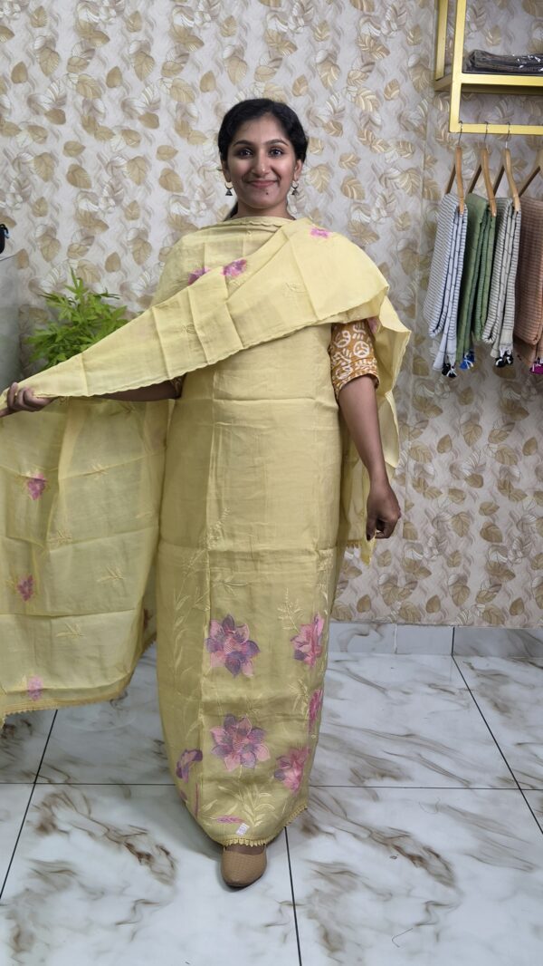 Chandheri silk salwar sets...CODE:CSS316