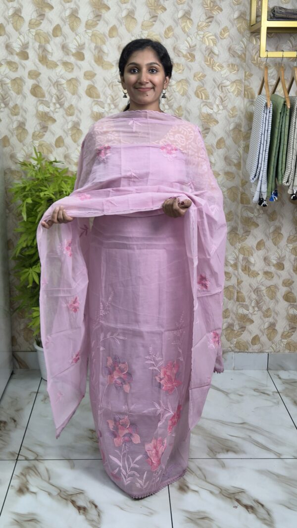 Chandheri silk salwar sets...CODE:CSS316