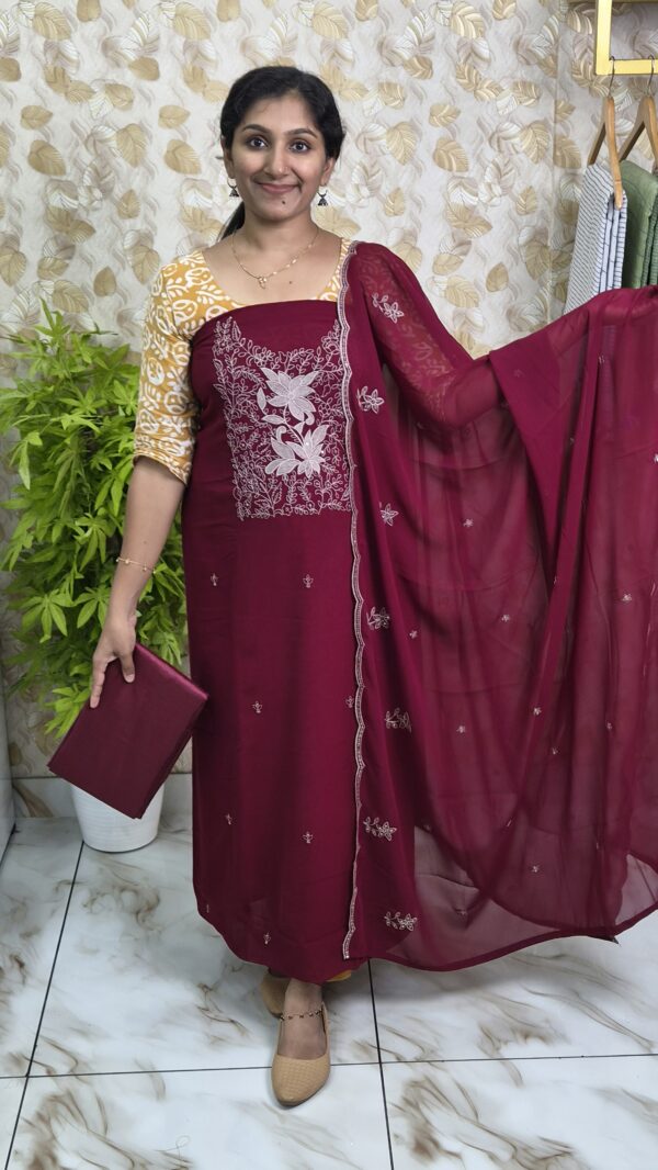 Georgette salwar sets...CODE:GSS309