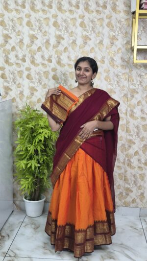Kanji cotton dhavani...CODE:DSC314