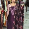 Semi rose silk salwar sets..CODE:SRS317
