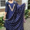 Semi rose silk salwar sets..CODE:SRS339