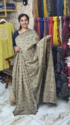 Cotton handloom saree..CODE:SCH338