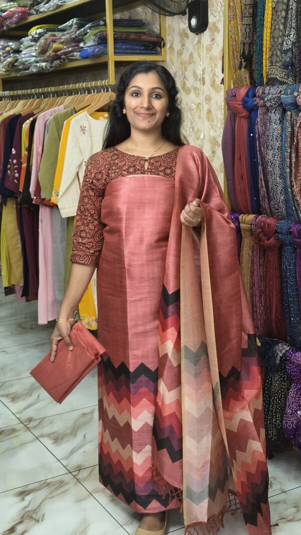 Mutka Tusser salwar sets..CODE:MTS346