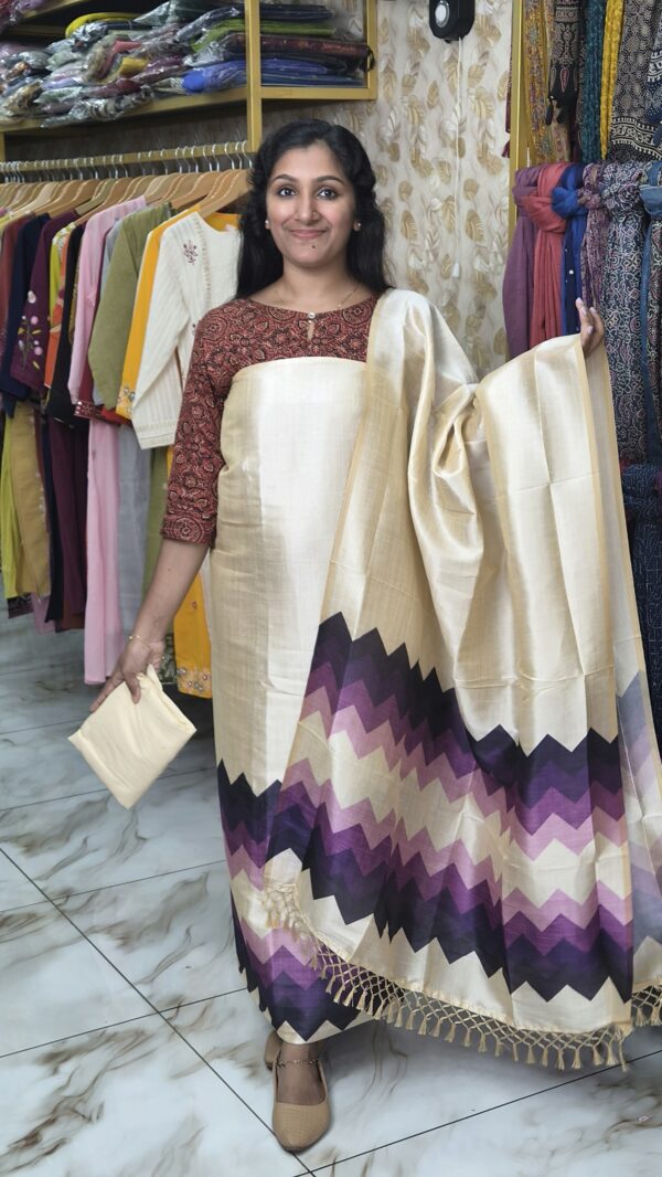 Mutka Tusser salwar sets..CODE:MTS346