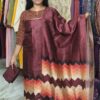 Mutka Tusser salwar sets..CODE:MTS346