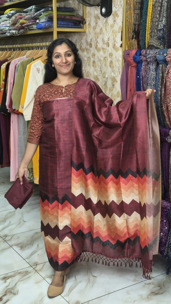 Mutka Tusser salwar sets..CODE:MTS346