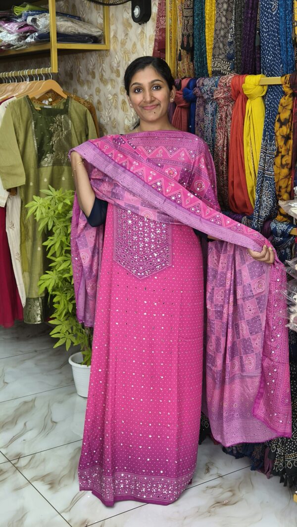 Shiffon salwar sets..CODE:SSS355