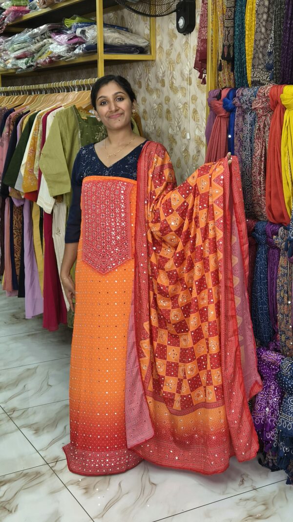 Shiffon salwar sets..CODE:SSS355