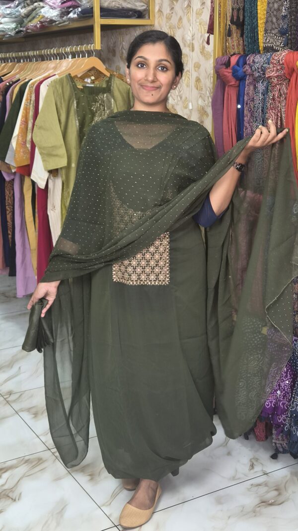 20260901_122534 Georgette salwar sets.... Code:GSS349