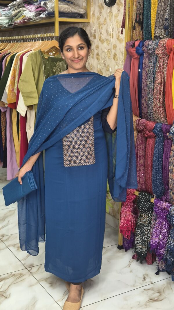 20260901_123059 Georgette salwar sets.... Code:GSS349