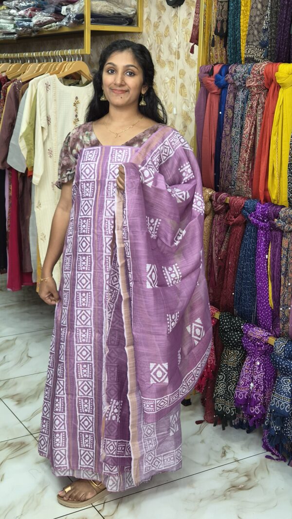 Semichandheri salwar sets with lining ....SCS355